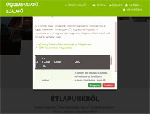 Tablet Screenshot of orszemfogado.hu